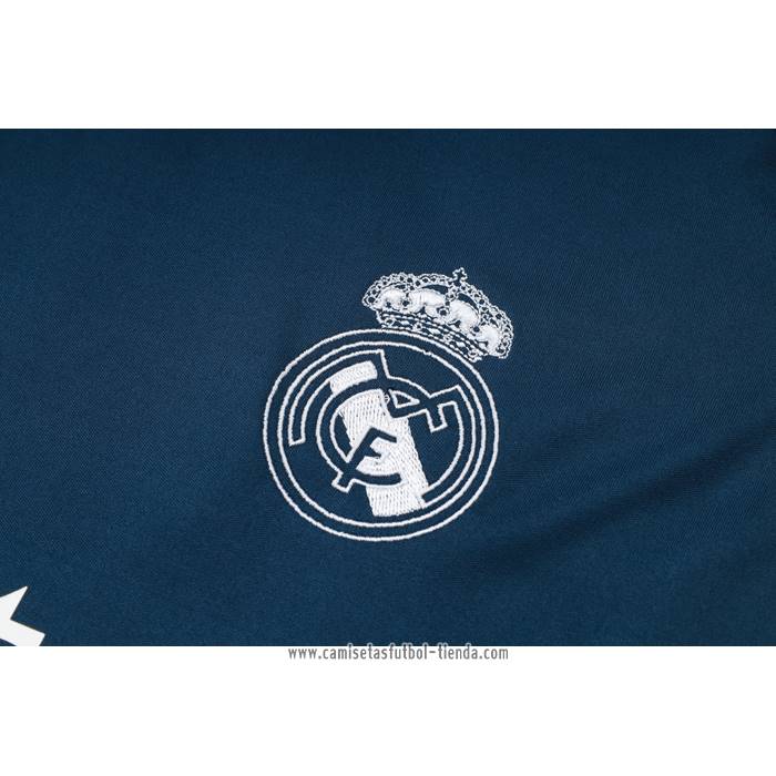 Chandal del Real Madrid 2023 2024 Manga Corta Azul